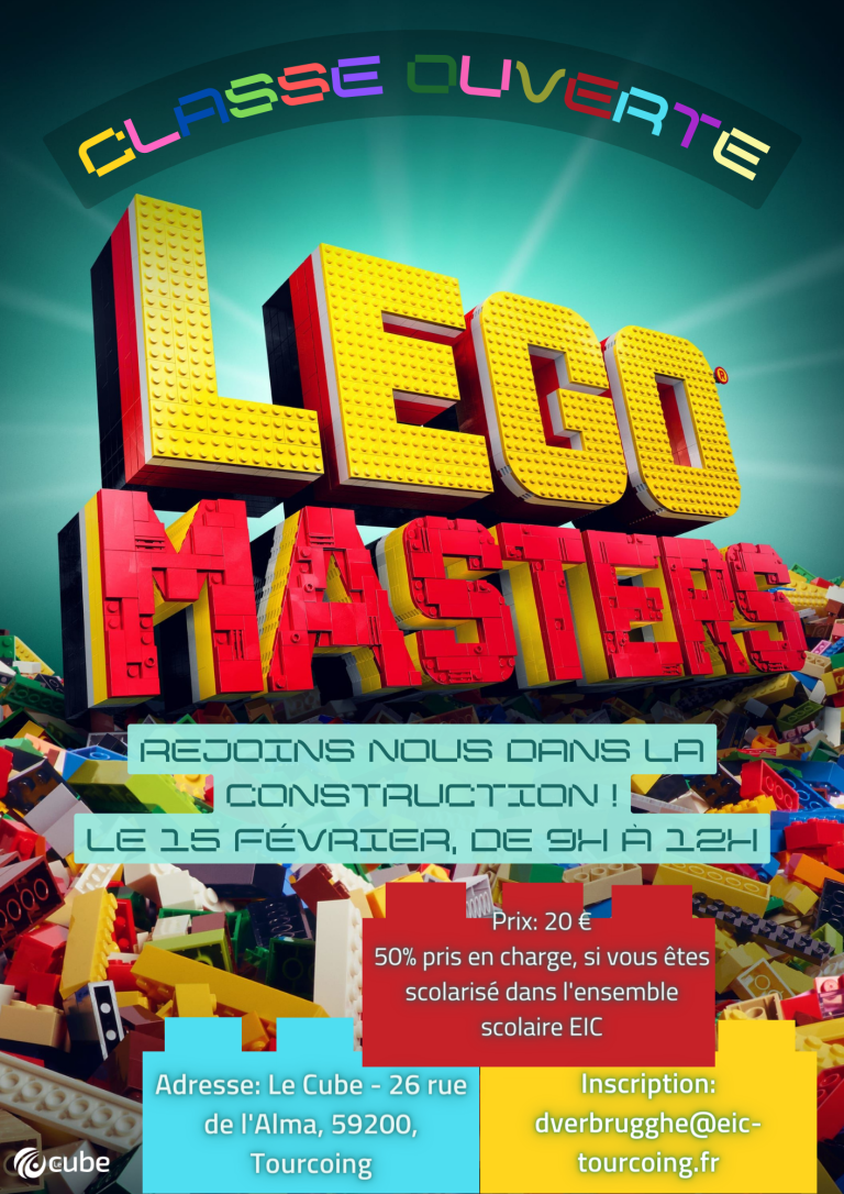 Classe ouverte Créativité – LEGO MASTER